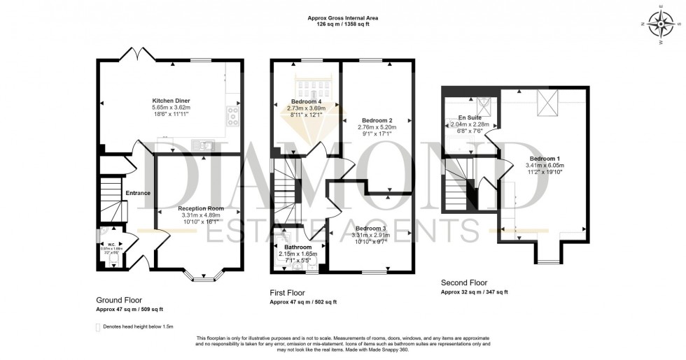 Floorplan for Par Drive, Tiverton, EX16