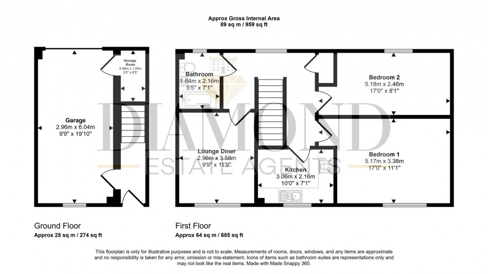 Floorplan for Massey Road, Tiverton, EX16