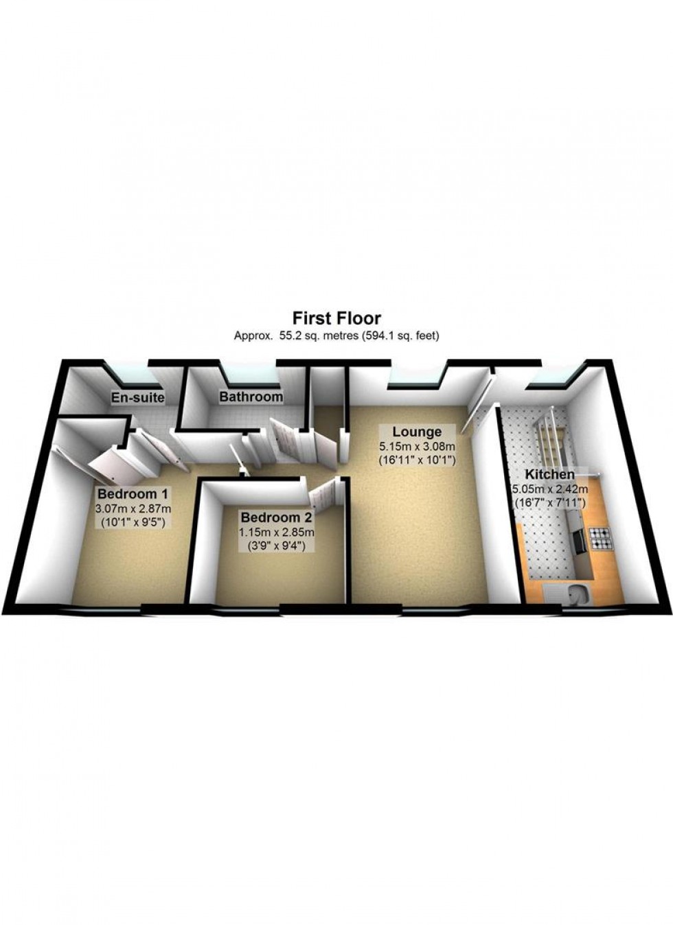 Floorplan for Moorhayes Park Area, Tiverton, Devon