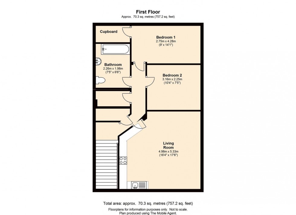 Floorplan for Oakfields Area