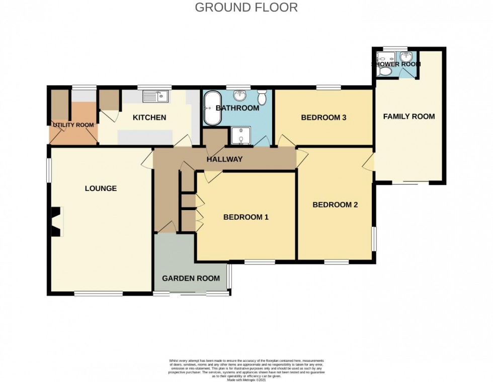 Floorplan for Pennymoor, Tiverton