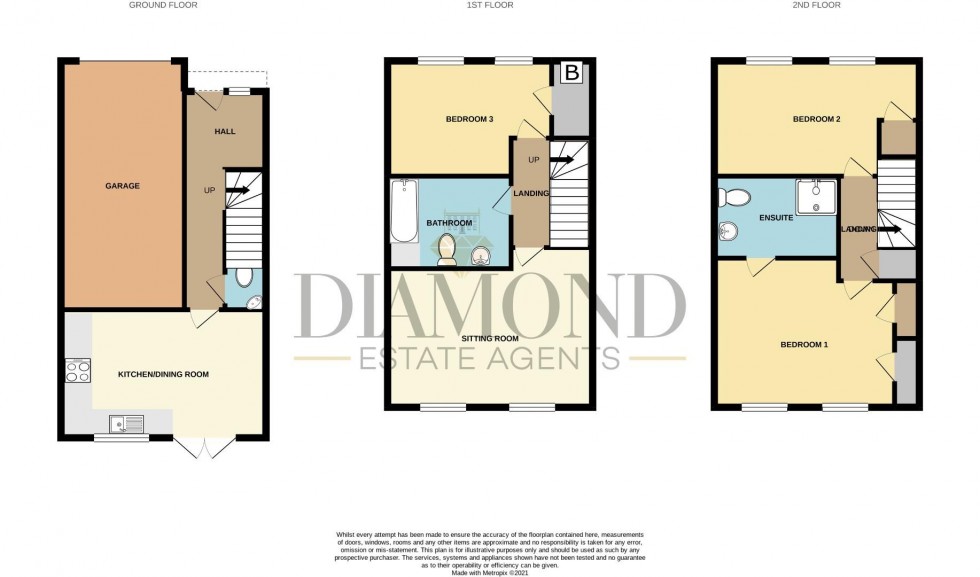 Floorplan for Park Street, Willand, Cullompton