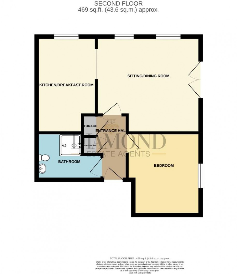 Floorplan for Barle Court, Tiverton