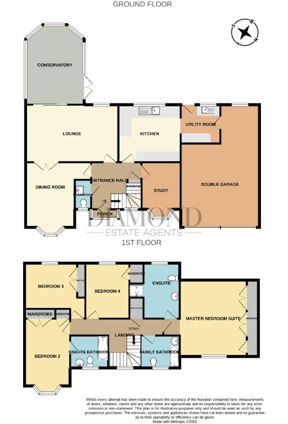 Floorplan for Blackthorn Avenue, TIVERTON