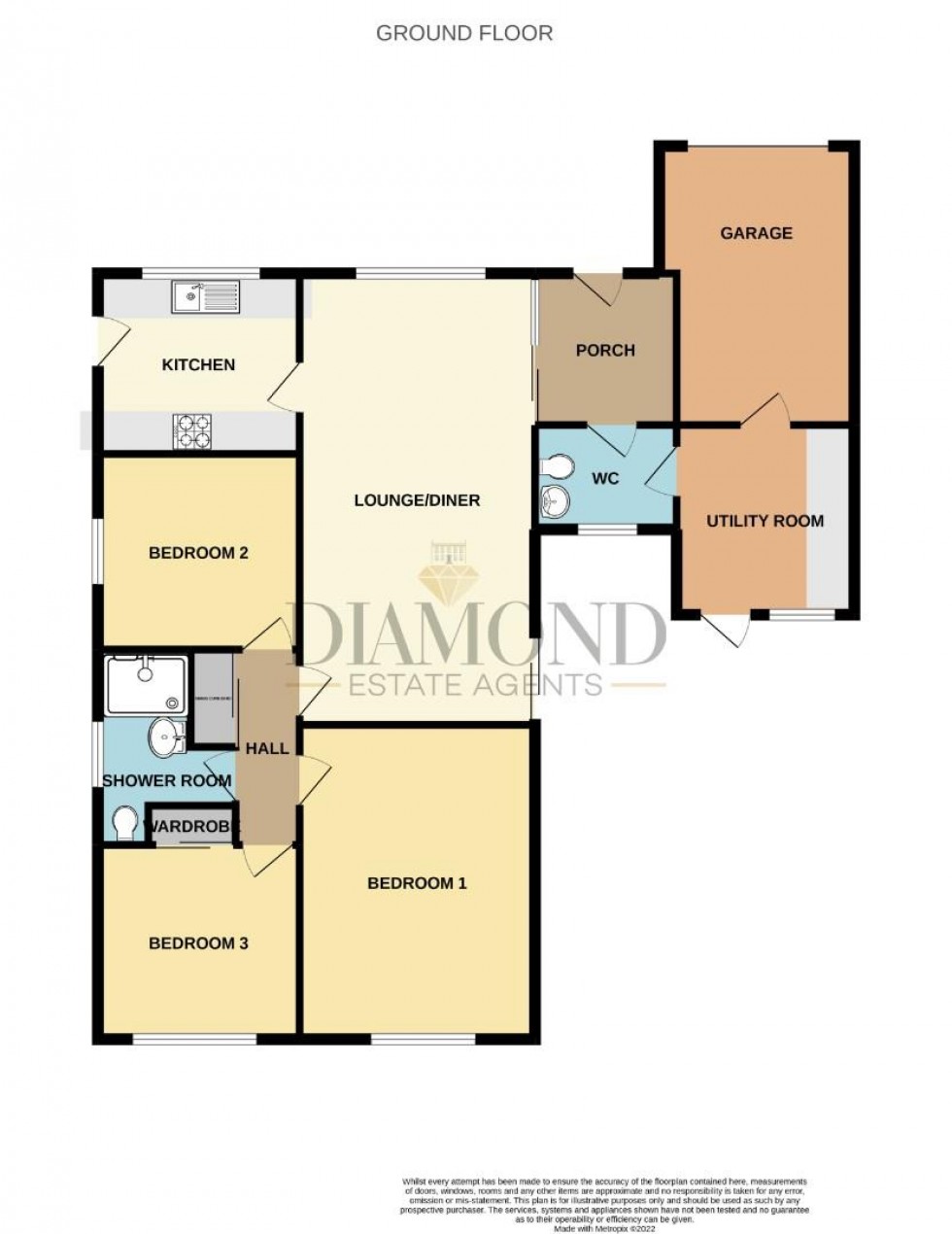 Floorplan for Polwhele Road, Tiverton