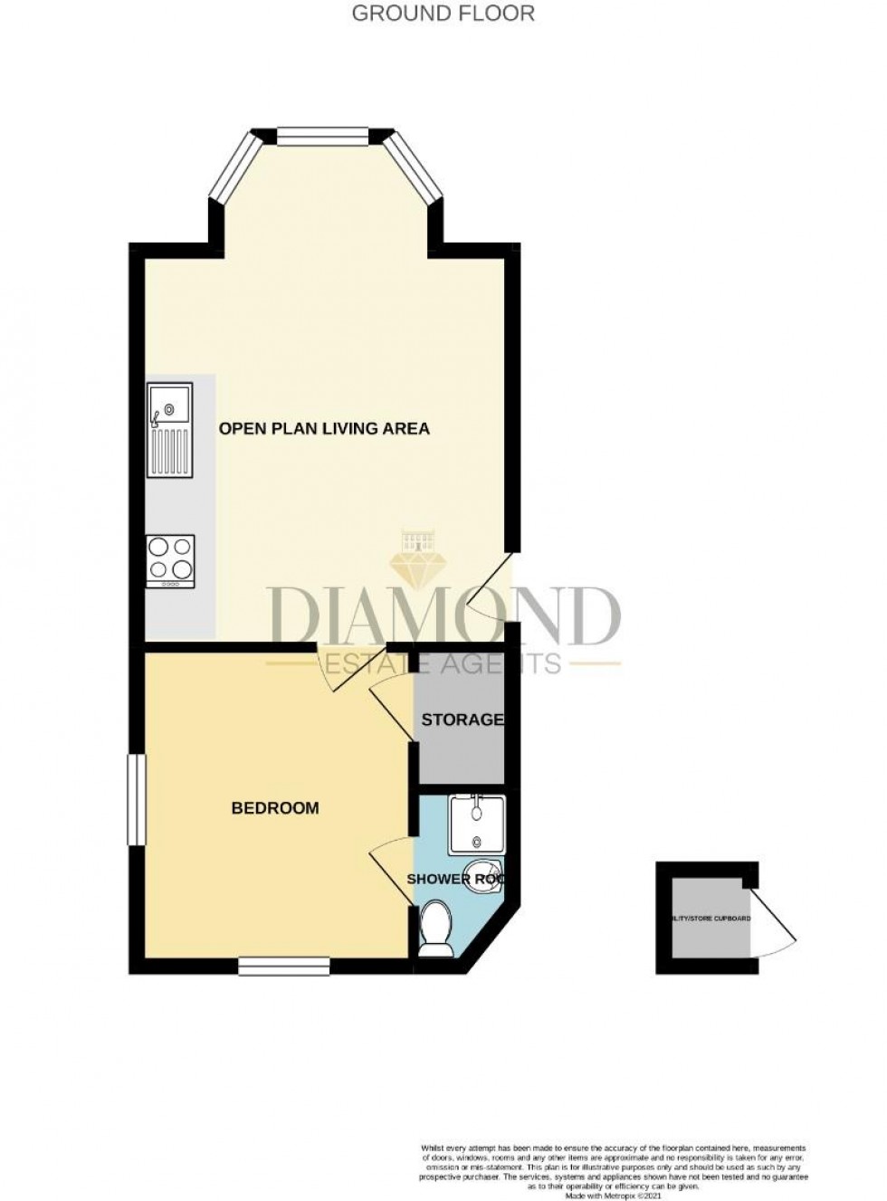 Floorplan for The Avenue, Tiverton, Devon