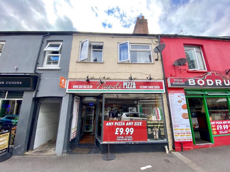 Shop with Flat, Bampton Street, Tiverton, Devon