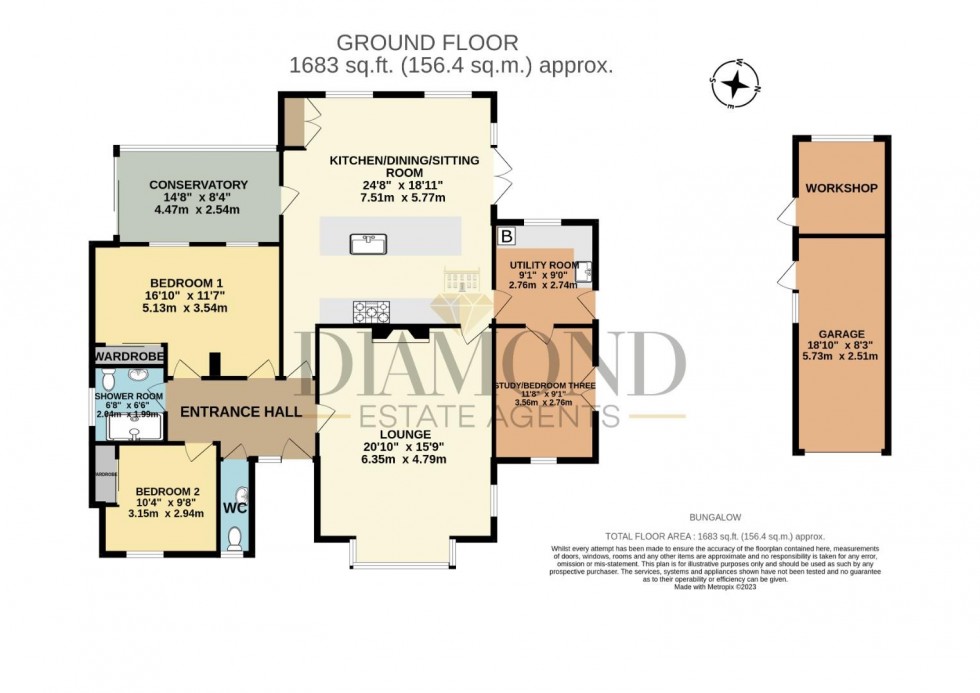 Floorplan for Cranmore View, TIVERTON, Devon