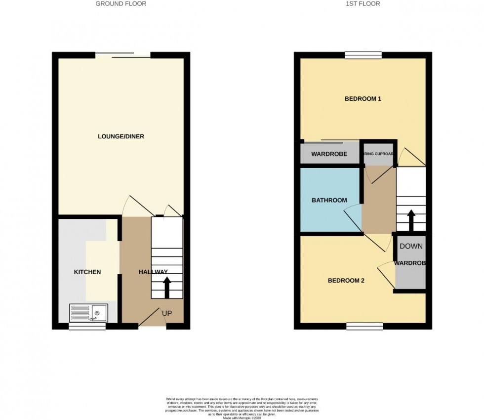 Floorplan for Taylors Court, Tiverton, Devon