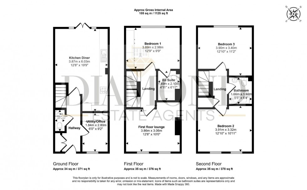 Floorplan for Enterprise Avenue, Tiverton