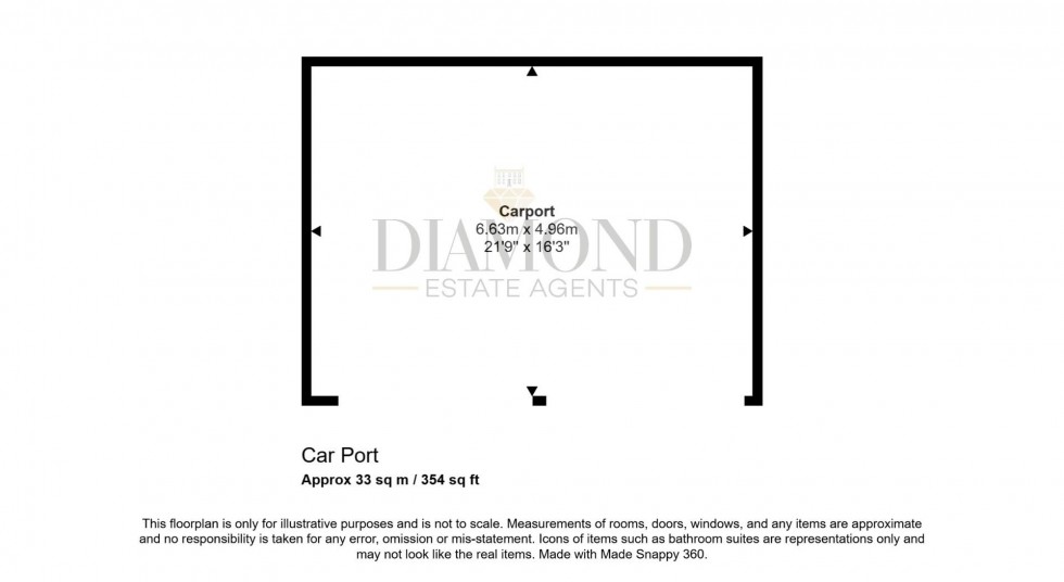 Floorplan for Rackenford, Tiverton, Devon