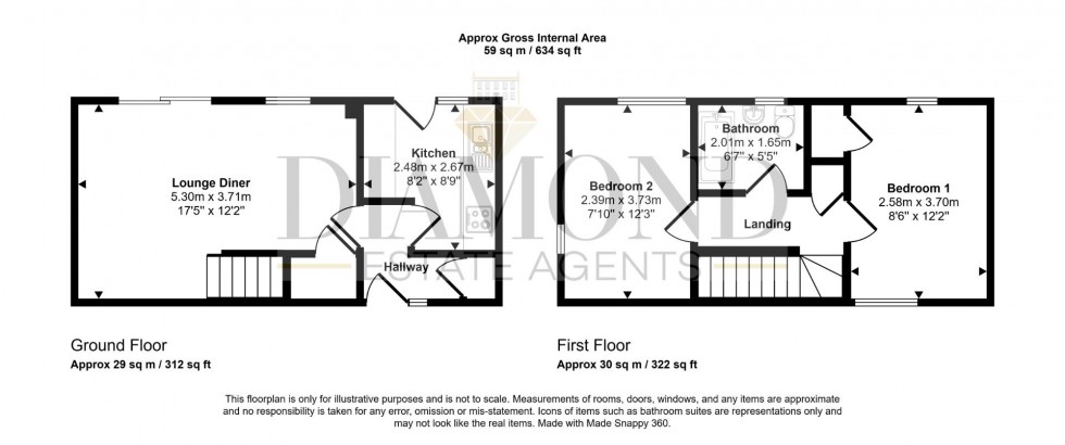 Floorplan for Banksia Close, Tiverton