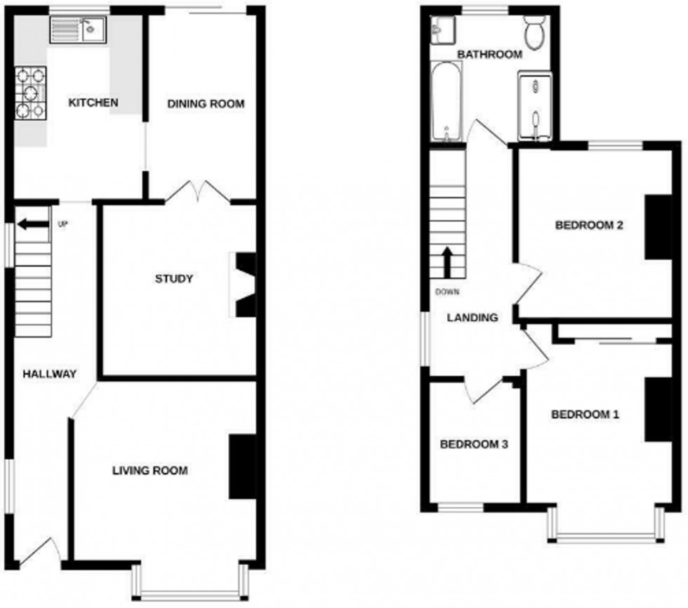 Floorplan for Main Road, Pinhoe, EX4