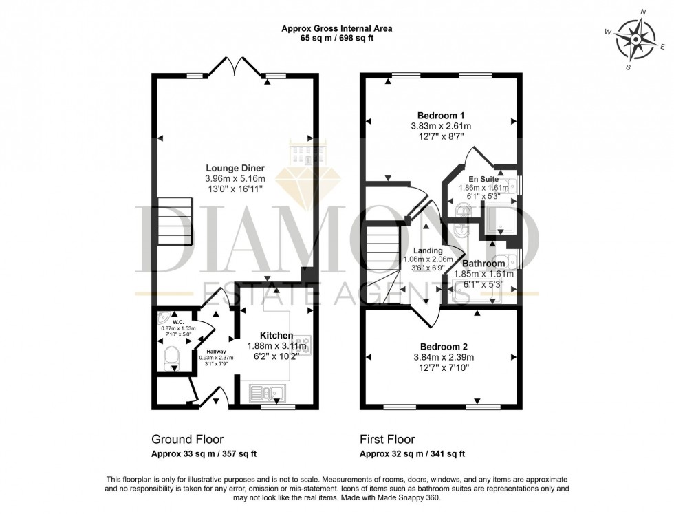 Floorplan for Par Drive, Tiverton, EX16
