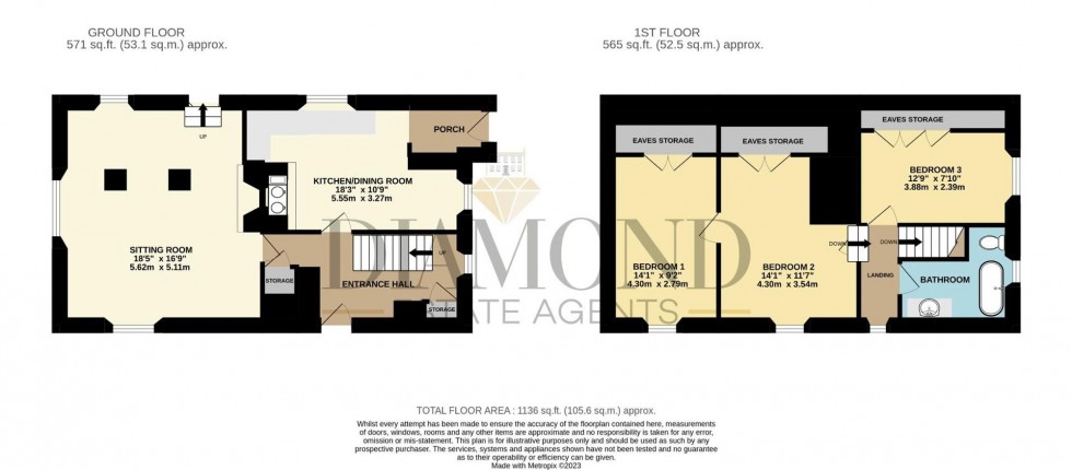 Floorplan for Puddington, Tiverton, EX16