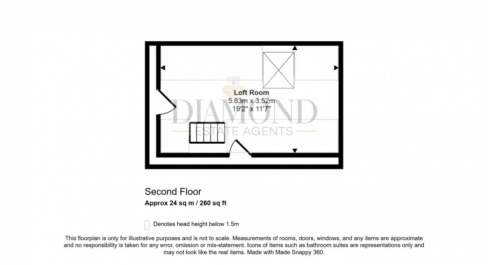Floorplan for Stoodleigh, Tiverton, EX16