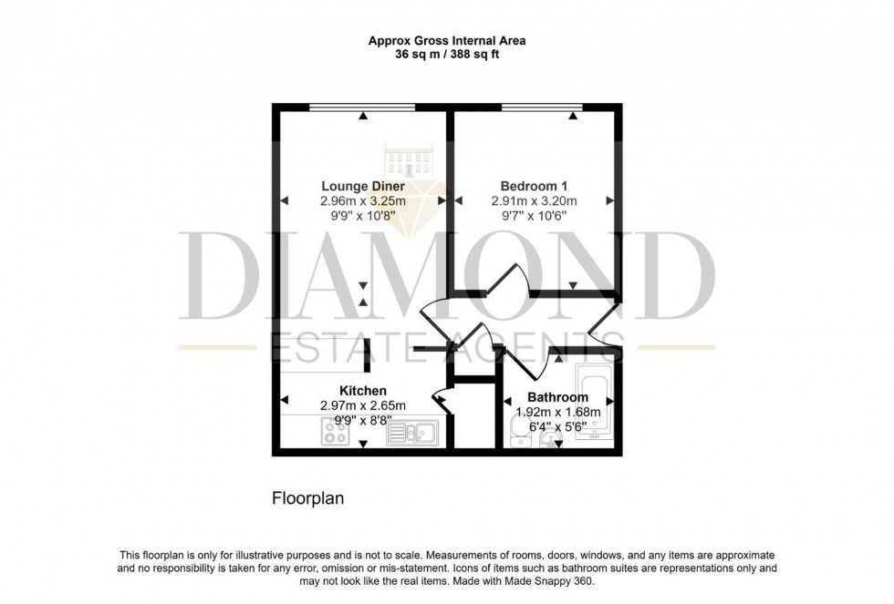Floorplan for Rena Hobson Court, Tiverton, EX16