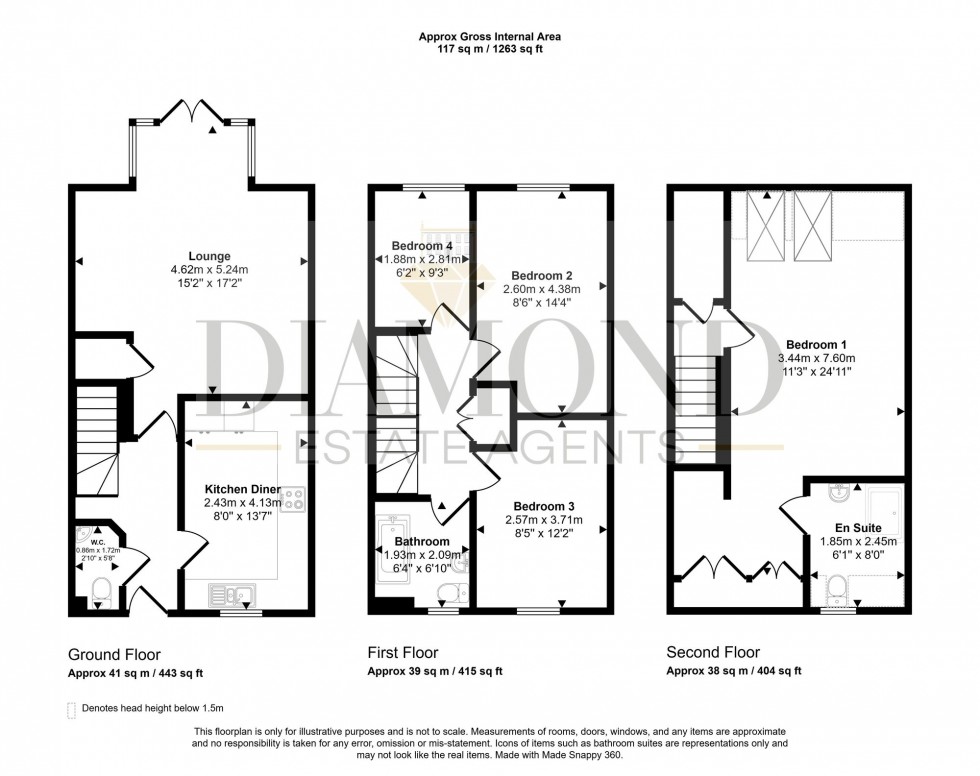Floorplan for Enterprise Avenue, Tiverton, EX16