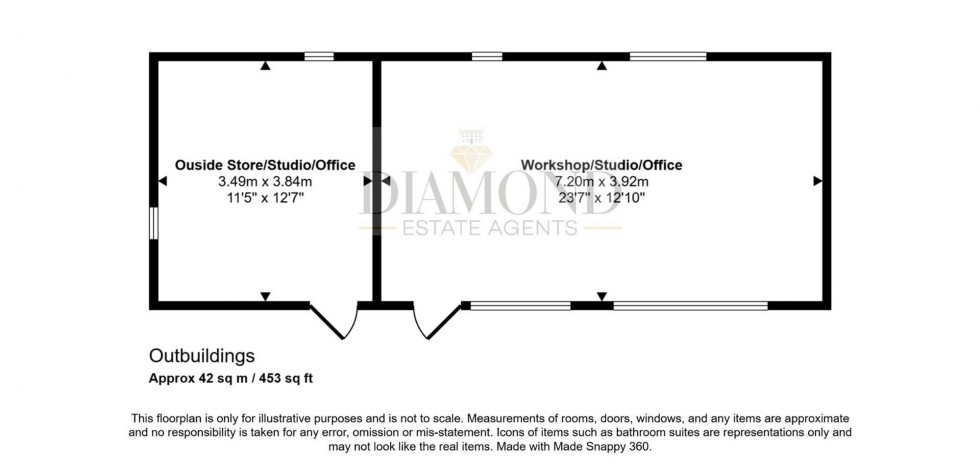 Floorplan for Rackenford, Tiverton, EX16
