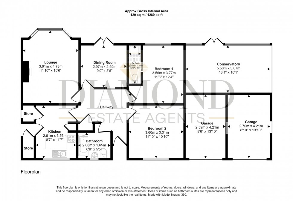 Floorplan for Mayfair, Tiverton, EX16