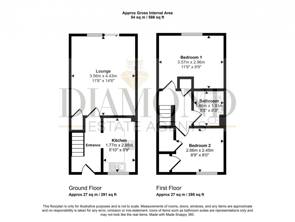 Floorplan for Taylors Court, Tiverton, EX16