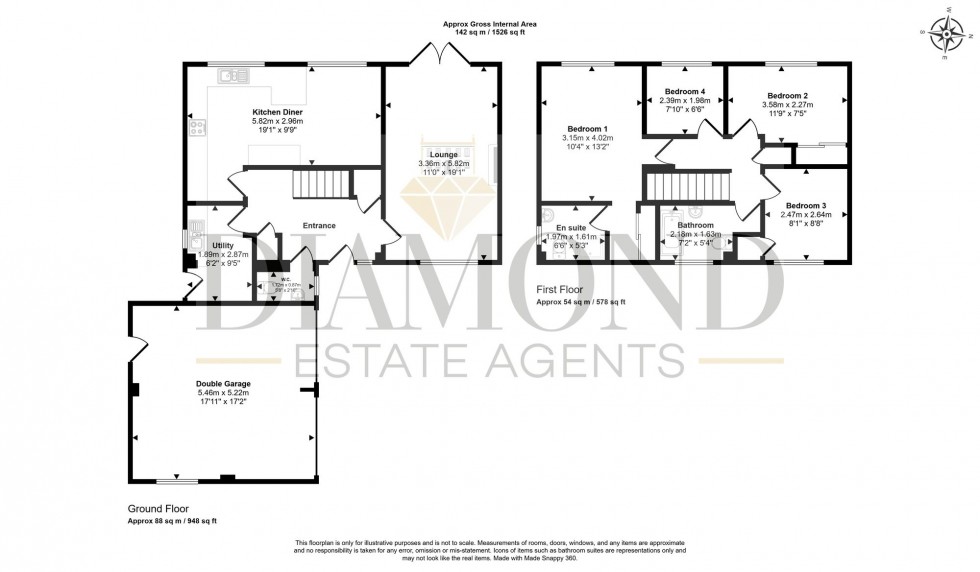 Floorplan for Colliepriest View, Ashley, EX16