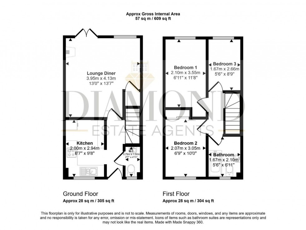 Floorplan for Harvey Close, Witheridge, EX16