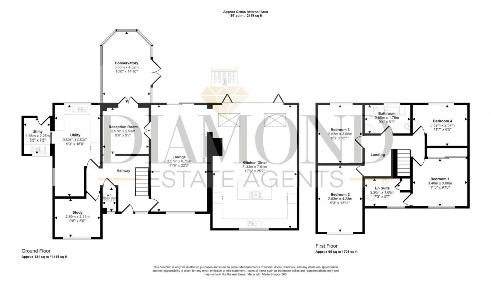 Floorplan for Crown Hill, Halberton, EX16