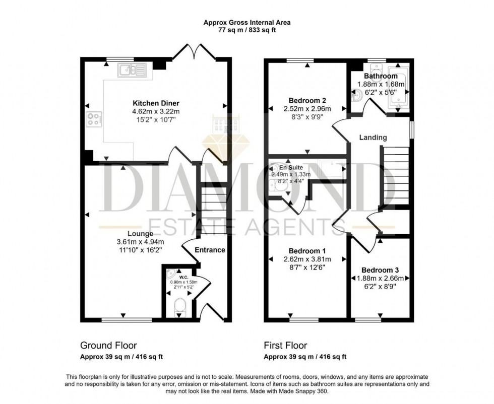 Floorplan for Enterprise Avenue, Tiverton, EX16