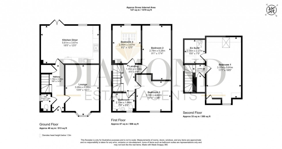 Floorplan for Par Drive, Tiverton, EX16