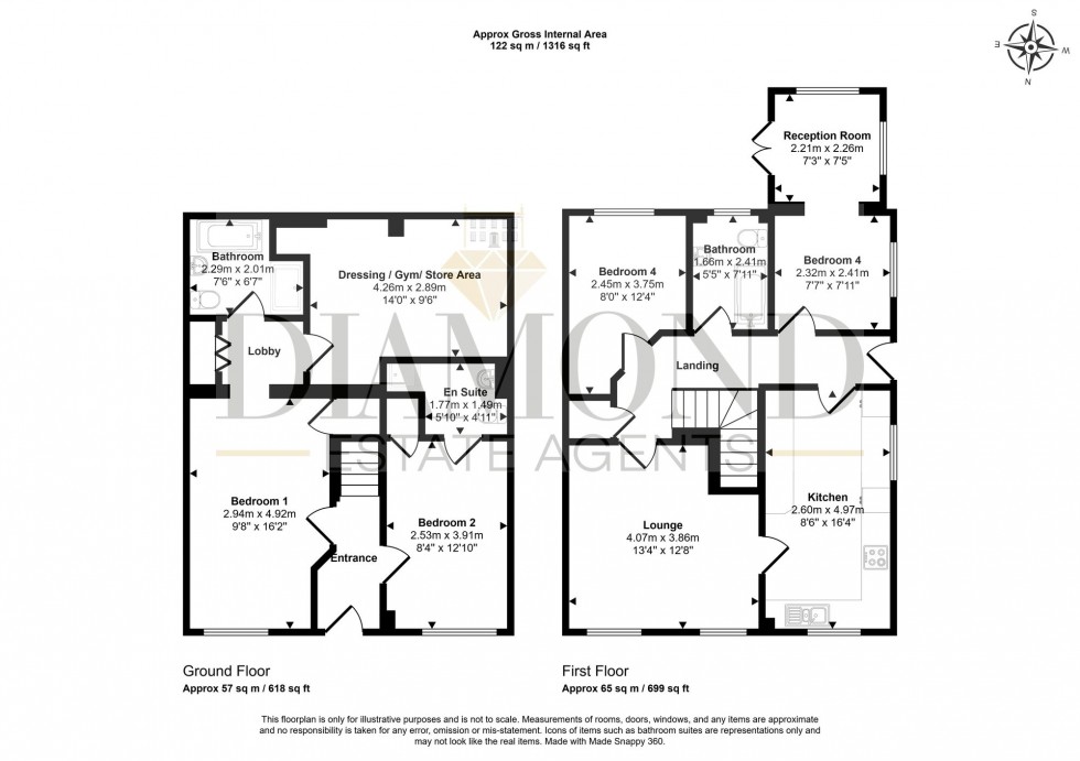Floorplan for Devonshire Rise, Tiverton, EX16