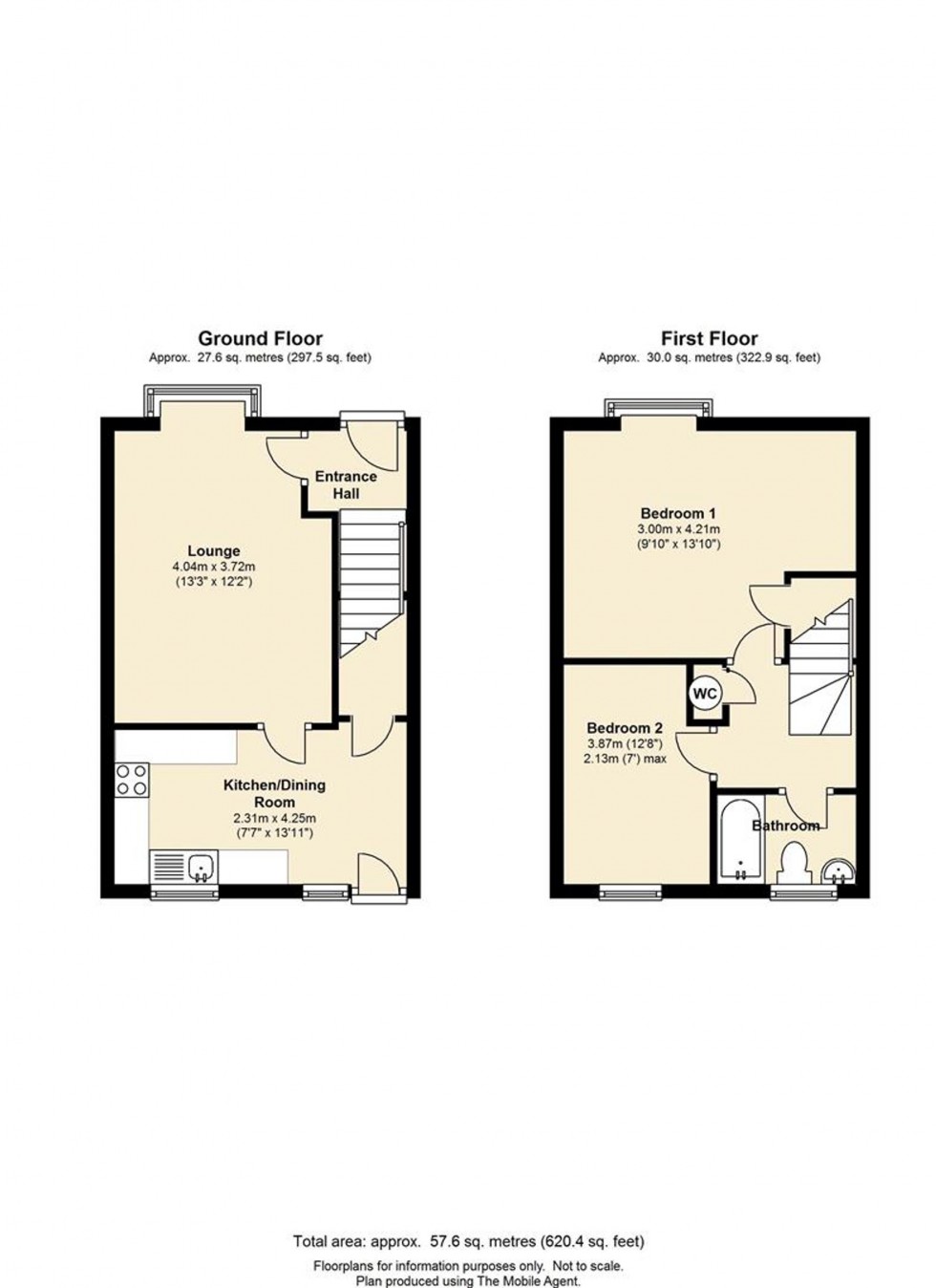 Floorplan for Foxglove Close, Tiverton, EX16