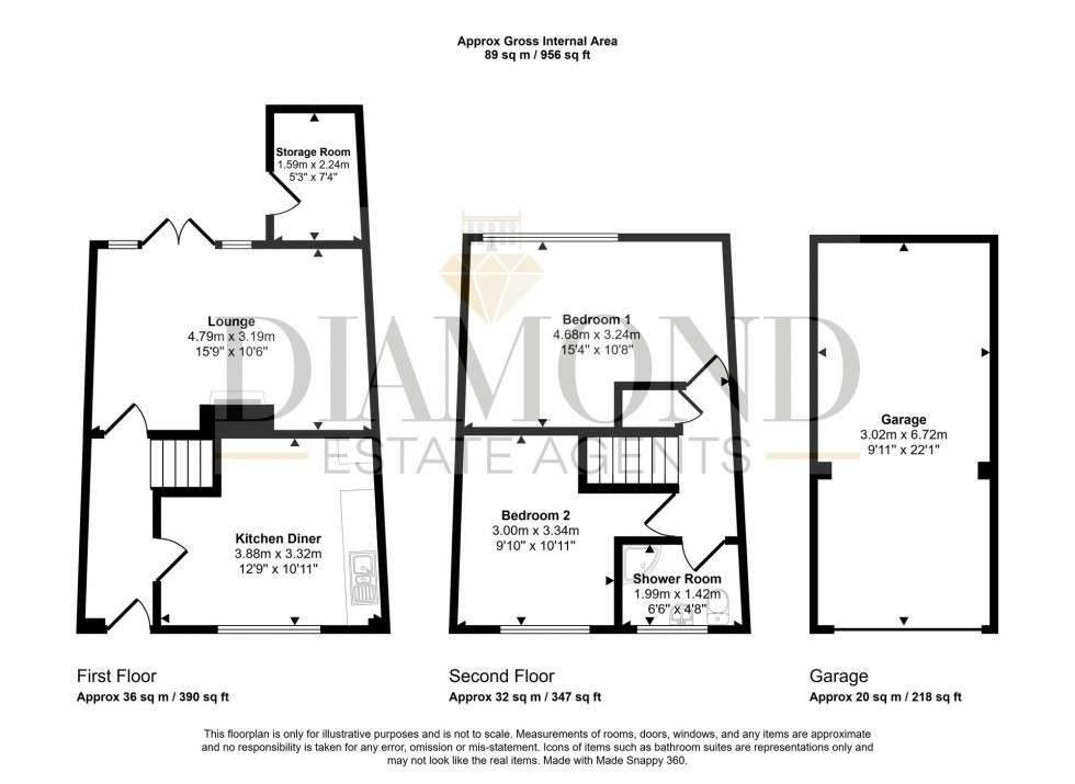Floorplan for Ford Road, Tiverton, EX16